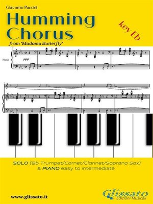 cover image of Humming Chorus-- Bb Solo instr. and Piano (Key Eb)